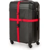 Kelioninis Solier Accessories Security luggage strap set for suitcase SA50 red