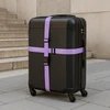Kelioninis Solier Accessories Security luggage strap set for suitcase SA50 violetinė