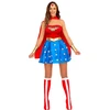 Seksualus Nuostabiosios moters (Wonder Woman) kostiumas moterims – DC Comics