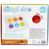 Dėlionė Fat Brain Toys Sensorinis žaislas „Dimpl Duo“