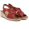 Sergio Leone SK297 bordo spalvos odinės moteriškos basutės su platforma