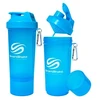 Shakeris Smartshake Slim Neon 500 ml, mėlynas
