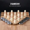 VEVOR 2-in-1 stalo ritulys ir boulingo žaidimas