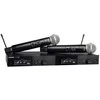 Shure SLXD24DE/SM58-G59 - dual digital wireless system with two transmitters/handheld microphones (470 - 514 MHz)