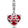 Sidabrinė charms-zawieszka Pandora Disney Myszka Miki i Minnie 792522C01