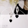 Sidabriniai auskarai Charm