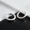Sidabriniai auskarai Hoop 22mm