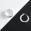 Sidabriniai auskarai Hoop 22mm
