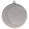 Sidabrinis medalis su vieta 50 mm emblemai - plieno medalis