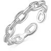 Sidabrinis žiedas Chain