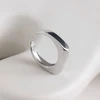 Sidabrinis žiedas Convex