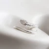 Sidabrinis žiedas Snake
