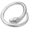 Sidabrinis žiedas Snake