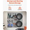 VEVOR Pilka PVC sienelė su moduliu dizainu