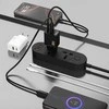 Dudao A27TEU PD 30W GaN USB-A USB-C Wall Charger - Juodas