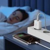 Tech-Protect NC20W sieninis įkroviklis USB-C prievadas - baltas