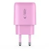 „Tech-Protect NCA30 PD 30W QC3.0 USB-A / USB-C“ sieninis įkroviklis - Rožinė