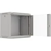 Lanberg WF03-5309-10S rack spintelė 9U Sieninė lentyna Juodas