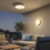 Lubinis šviestuvas 10W LED lubinis fasado šviestuvas KUMA, baltas, 2700/3000K, IP65, P2082071B