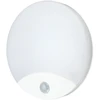 10W LED plafonas ORBIS, baltas, 4000K, IP44, su judesio davikliu