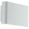 10W LED sieninis fasado šviestuvas GAMMA, baltas, CCT, IP54, šviečia į viršų ir į apačią