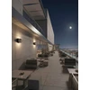 10W LED sieninis fasado šviestuvas ECLIPSE, juodos/dūmų sp., 2700K, IP65, A4029090N