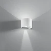 10W LED sieninis fasado šviestuvas DELTA, baltas, CCT, IP54, šviečia į viršų ir į apačią