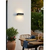 10W LED sieninis fasado šviestuvas DRACO, antracito sp., 3000K, dimeriuojamas, IP65, A2070000GRDT