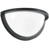 Sieninis šviestuvas 10W LED sieninis fasado šviestuvas DETROIT, juodas, CCT, IP54