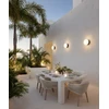 10W LED sieninis fasado šviestuvas TRAP, juodos/baltos sp., 2700K, IP65, A4041090N