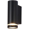 Fondo sieninis fasado šviestuvas 10W LED, 3K, Juodas