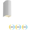 10W LED sieninis fasado šviestuvas AZORES, baltas, 3000/4000/6500K, IP65, 4343000
