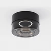10W LED sieninis fasado šviestuvas ECLIPSE, juodos/dūmų sp., 2700K, IP65, A4029090N