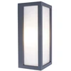 Sieninis šviestuvas 10W LED sieninis fasado šviestuvas SONDER, tamsiai pilkas, 3000/4000/6500K, IP54, 4310100