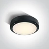 10W LED sieninis lauko šviestuvas, juodas, 3000K, 67442/B/W