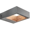 10W LED sieninis lauko šviestuvas WALD, tamsiai pilkas, 3000K, IP65, 90508