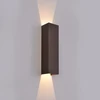 11W LED sieninis fasado šviestuvas KENDO, rūdžių sp., 2700/3000K, IP65, A2032270M