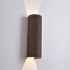 11W LED sieninis fasado šviestuvas KOWA, rūdžių sp., 2700/3000K, IP65, A2033270M