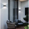 11W LED sieninis fasado šviestuvas MAVENNA, tamsiai pilkas, 3000K, IP54, šviečia į viršų ir į apačią, 4334600