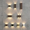 11W LED sieninis fasado šviestuvas KENDO, aukso sp., 2700/3000K, IP65, A2032270O