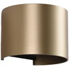 11W LED sieninis fasado šviestuvas KOWA, aukso sp., 2700/3000K, IP65, A2033070O