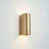 11W LED sieninis fasado šviestuvas GLOWI, aukso sp., 2700/3000K, IP65, A4011070O