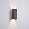 11W LED sieninis fasado šviestuvas KENDO, rūdžių sp., 2700/3000K, IP65, A2032170M