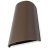 Sieninis šviestuvas 11W LED sieninis lauko šviestuvas TWILL, tamsiai rudas, 4000K, IP65, šviesos kampas - 30° į viršų / 110° į apačią, 9542