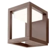 Sieninis šviestuvas 11W LED sieninis lauko šviestuvas XIERA, tamsiai rudas, 2900/3100K, IP54, 90441