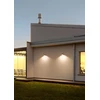 Sieninis šviestuvas 12,5W LED sieninis lauko šviestuvas PHASER, tamsiai pilkas, 3000K, IP54, 90046