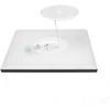 12W LED lubinis šviestuvas NIVERA SQUARE, juodas, 3000/4000/6000K, IP54