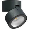 12W LED paviršinis lauko šviestuvas SHAFT, tamsiai pilkas, 3000K, IP65, 90627