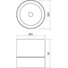 12W LED paviršinis lauko šviestuvas SHAFT, baltas, 3000K, IP65, 90626