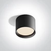 12W LED paviršinis šviestuvas, juodas, 3000/4000/5000K, IP44, 12112D/B/V